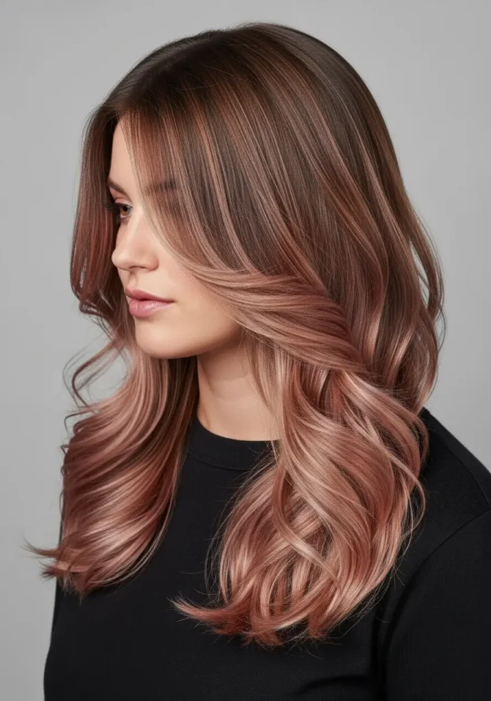 Rose Brown Balayage