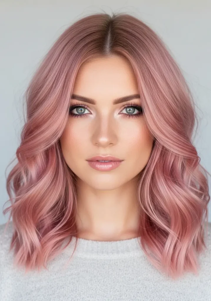Rose Gold Romantic Shine