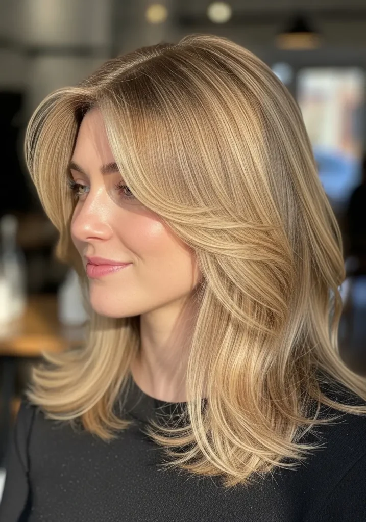 Sandy Blonde Soft Layers
