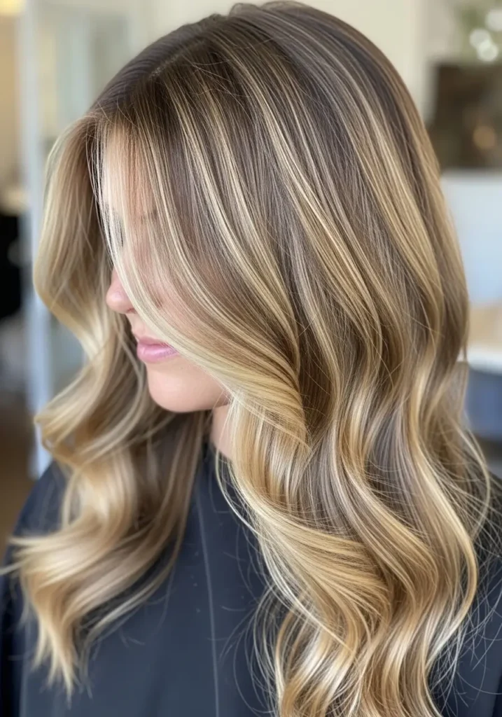 Sandy Brown Soft Blend Highlights