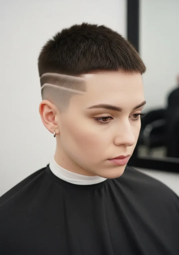Sculpted Buzz Cut