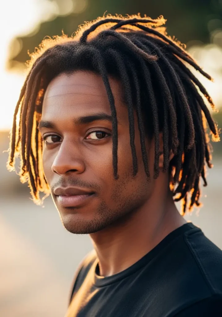 Semi Freeform Dreads