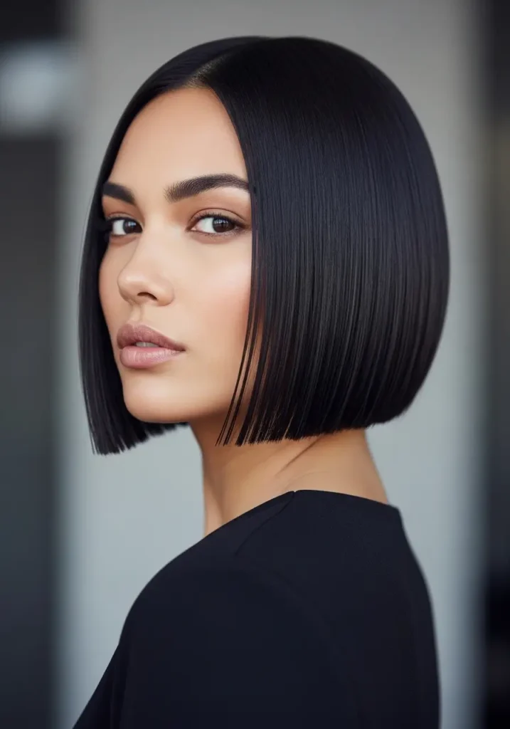 Sharp Blunt Bob