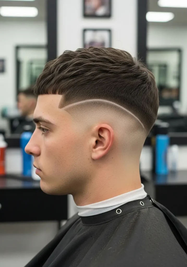Sharp Skin Fade French Crop