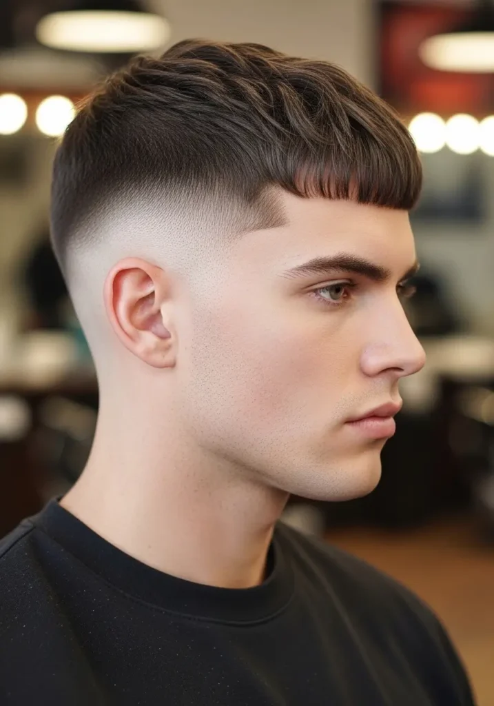 Sharp Skin Fade French Crop