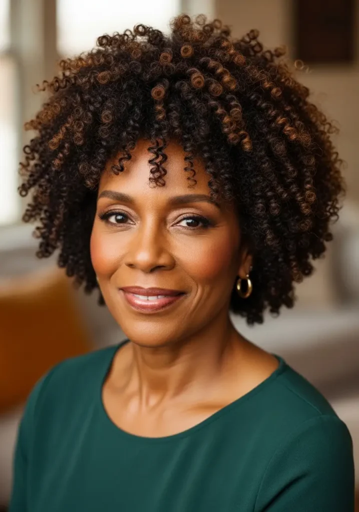 Short Curly Fro