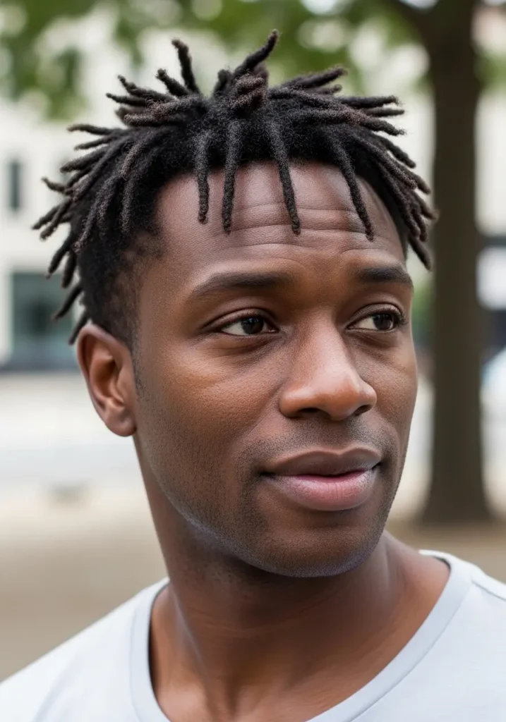 Short Freeform Dreads