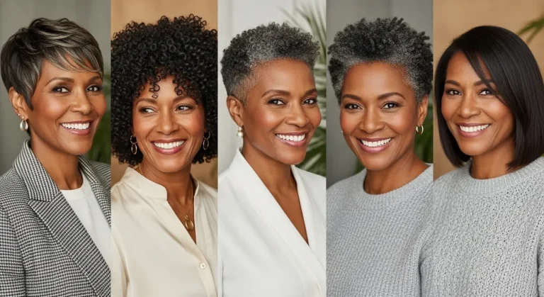 Short Hairstyles for Black Women Over 50
