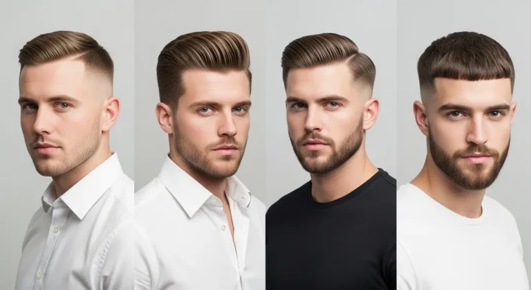 Short Hairstyles for Men with Clean & Sharp Looks