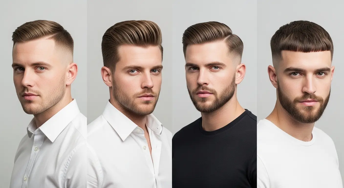 Short Hairstyles for Men with Clean & Sharp Looks