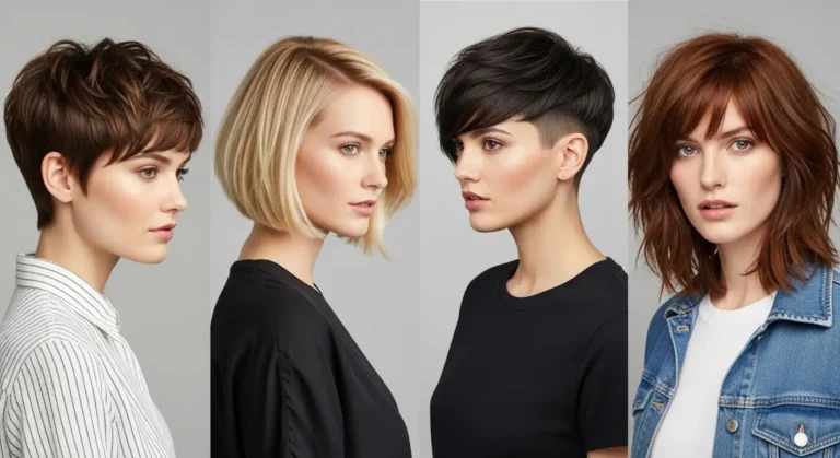 Short Hairstyles for Thick Hair That Feel Light and Stylish