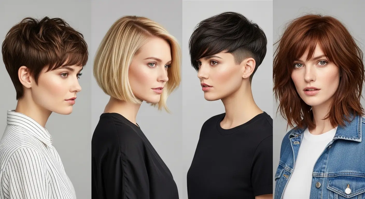 Short Hairstyles for Thick Hair That Feel Light and Stylish