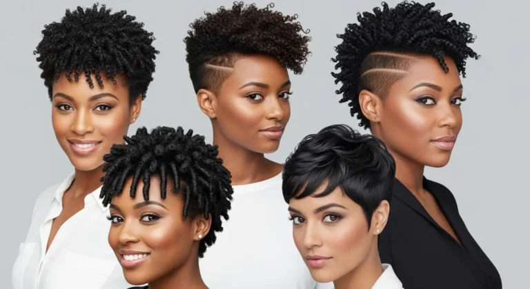 Short Natural Hairstyles for Black Women