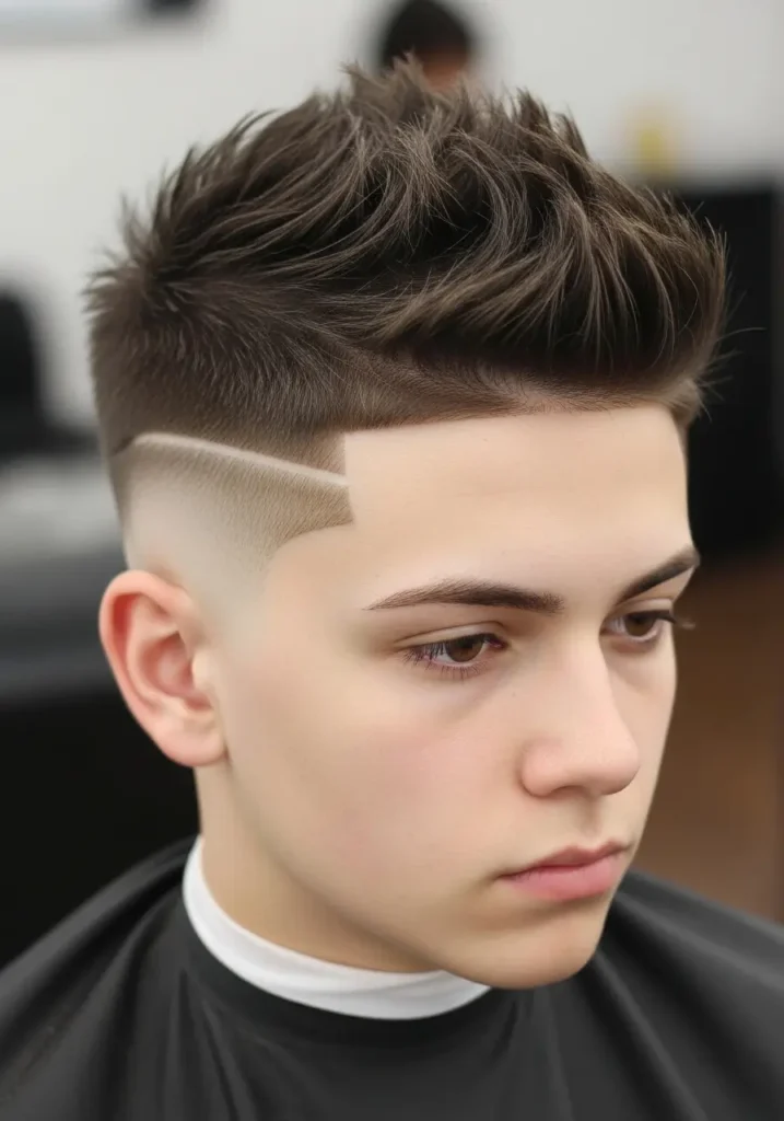 Short Spiky Fade