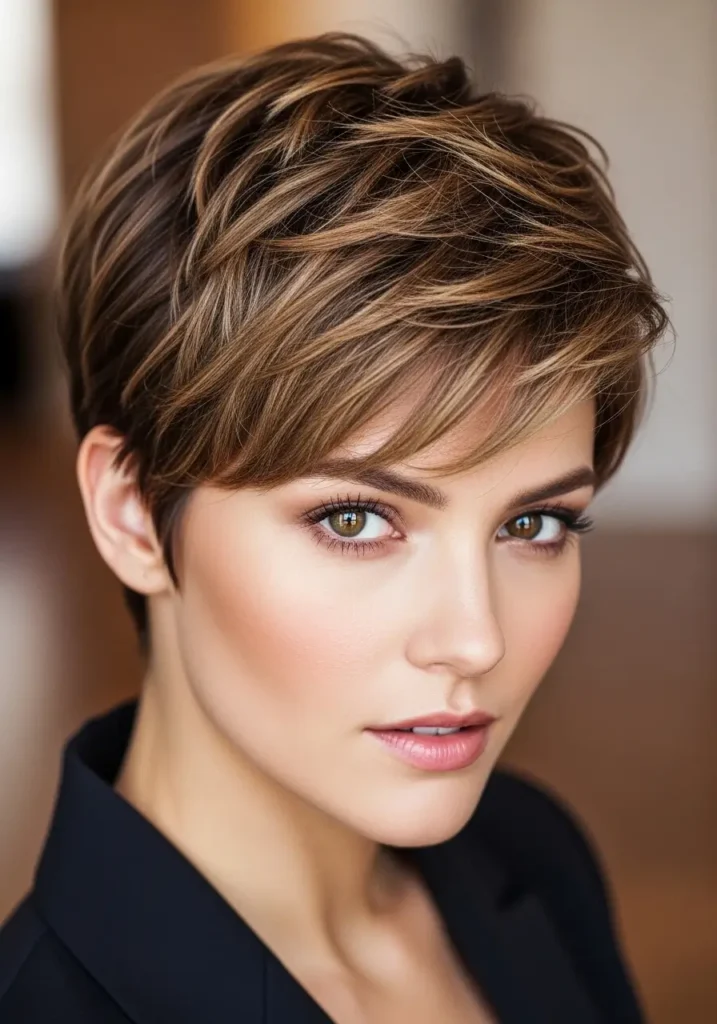 Short Textured Pixie