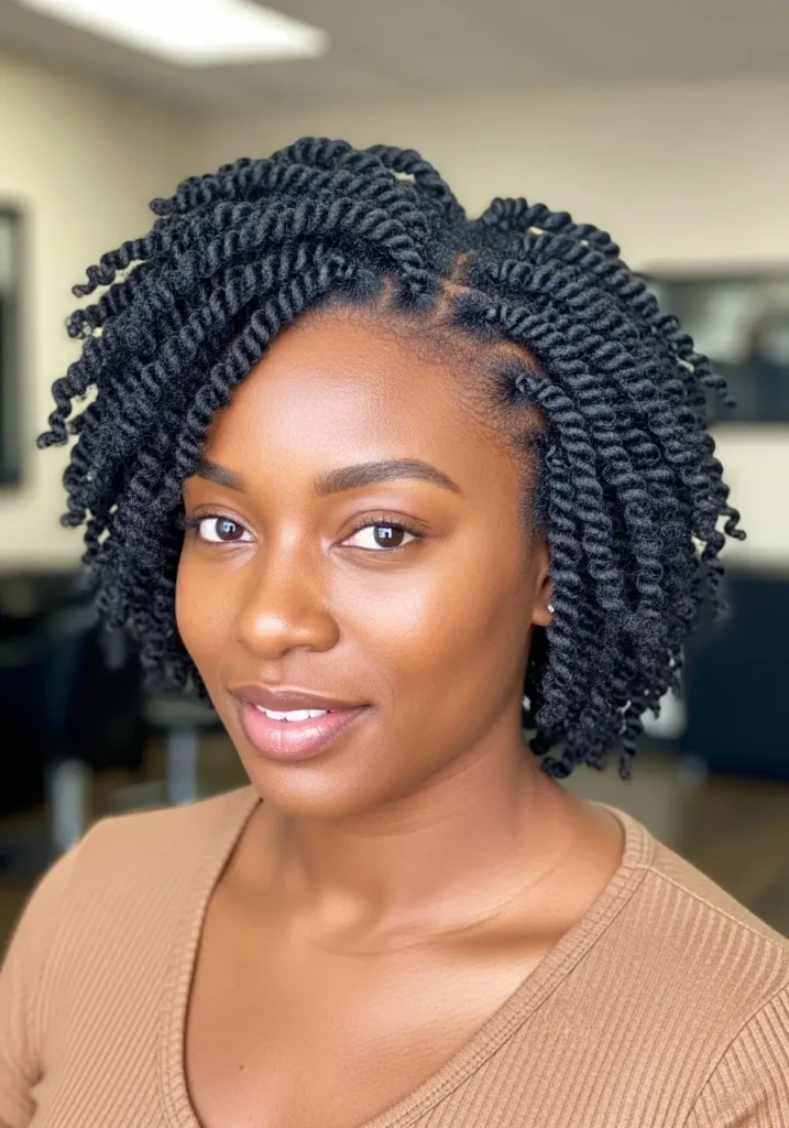 Short Twist Out