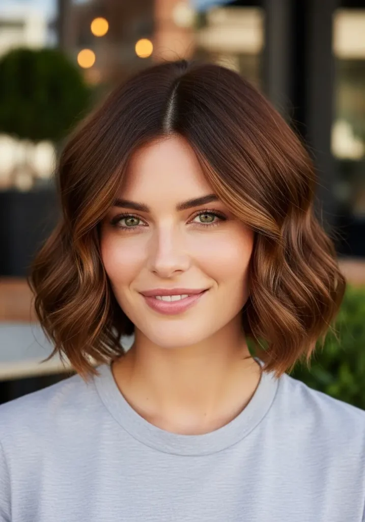 Short Wavy Bob