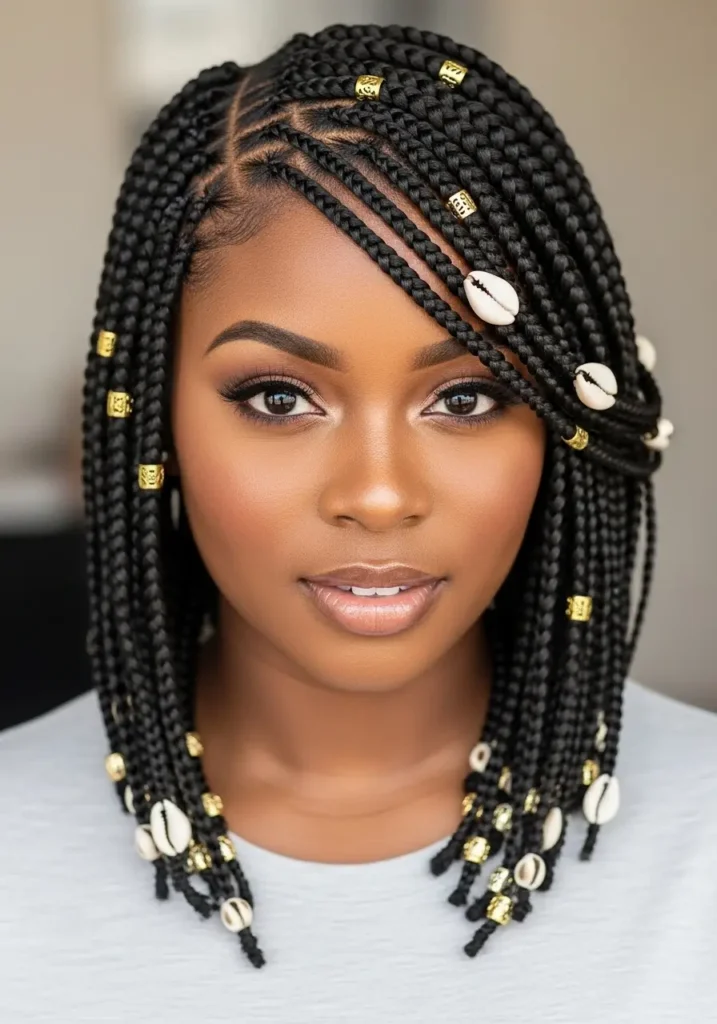 Shoulder-Length Bob Braids