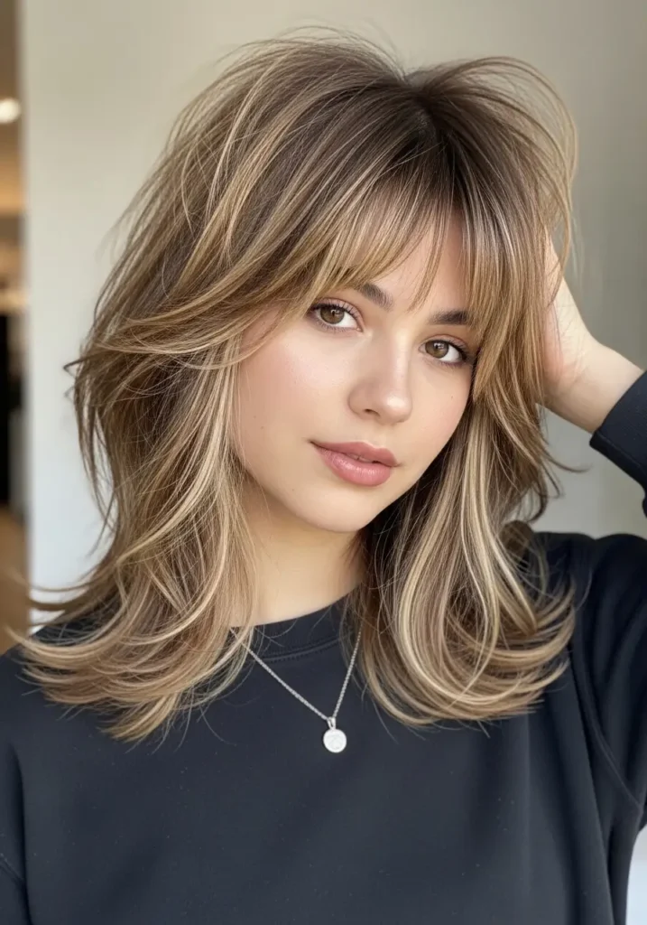 Shoulder Length Wolf Cut