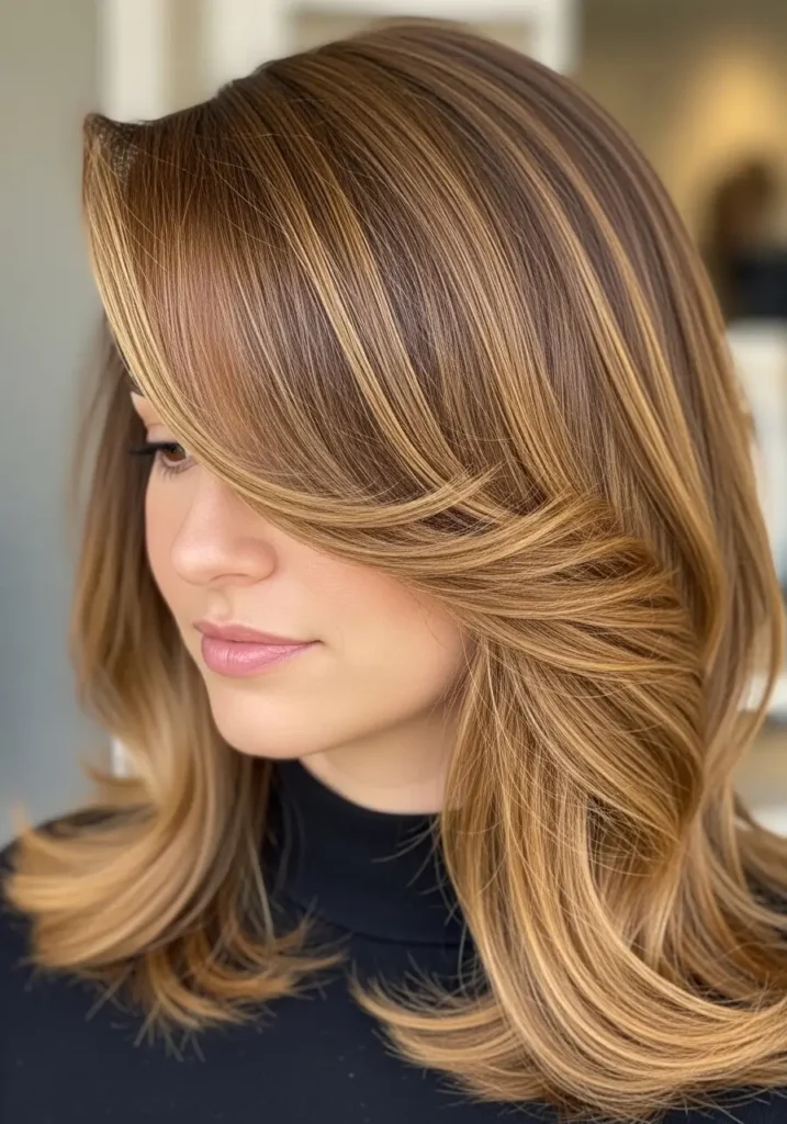 Side Part Soft Waves