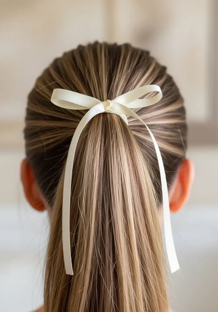 Simple Ribbon Tie Style