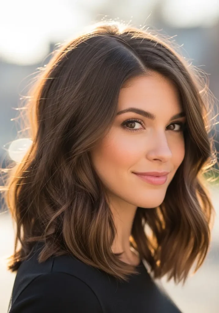 Simple Side Part for Casual Volume