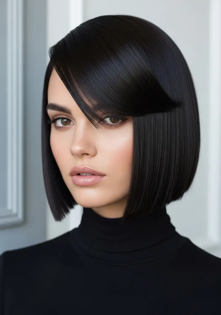 Sleek Glass Cut Bob