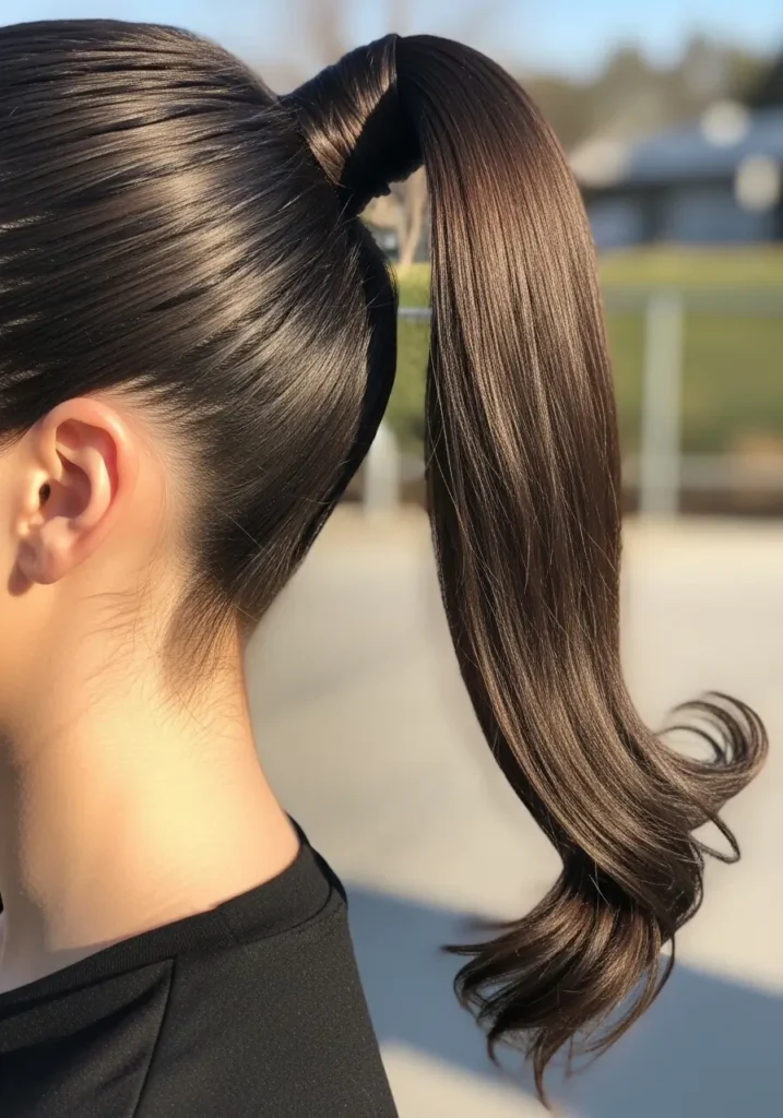 Sleek High Ponytail
