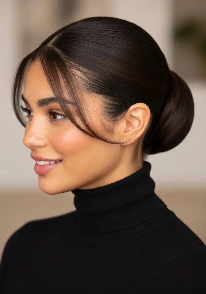 Sleek Low Bun