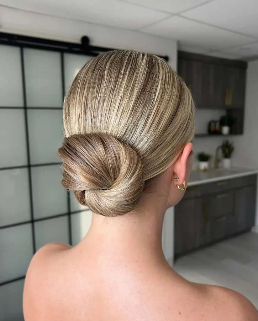 Sleek Low Bun