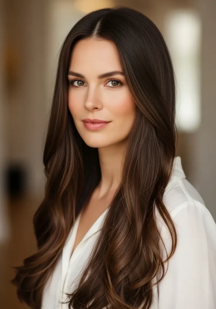 Sleek Straight Natural Flow