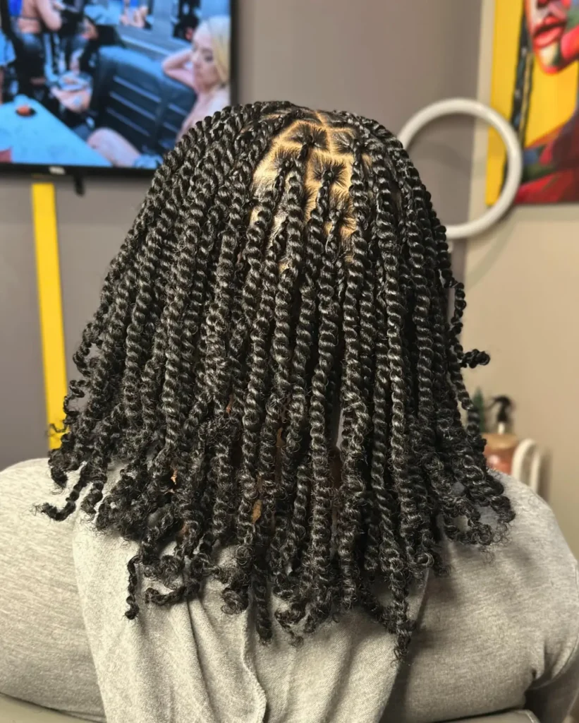 Small Knotless Braids
