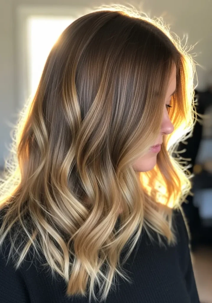 Soft Caramel Balayage Glow