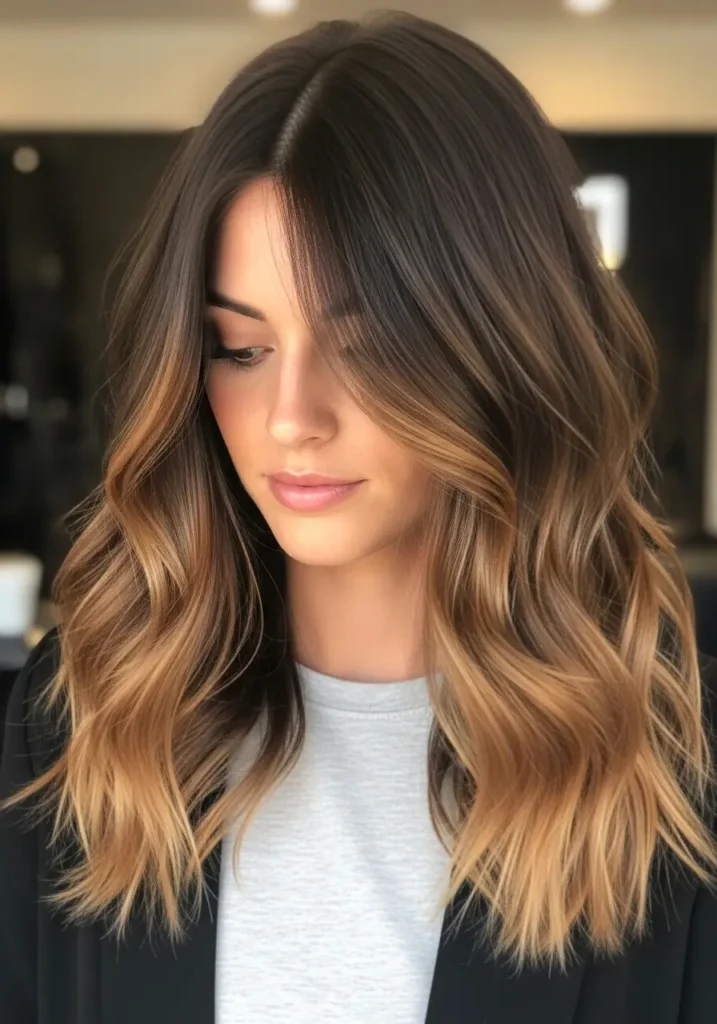 Soft Chocolate Balayage