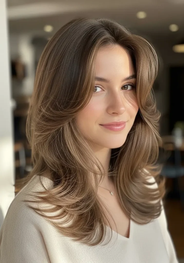 Soft Face-Framing Layers