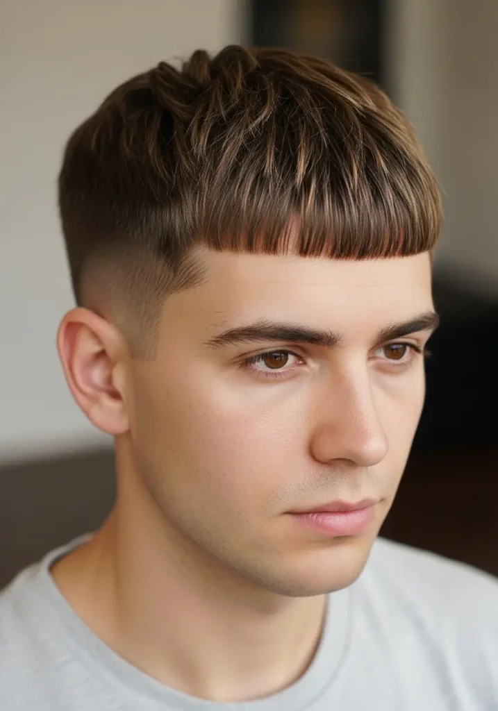 Soft Fringe French Crop Style