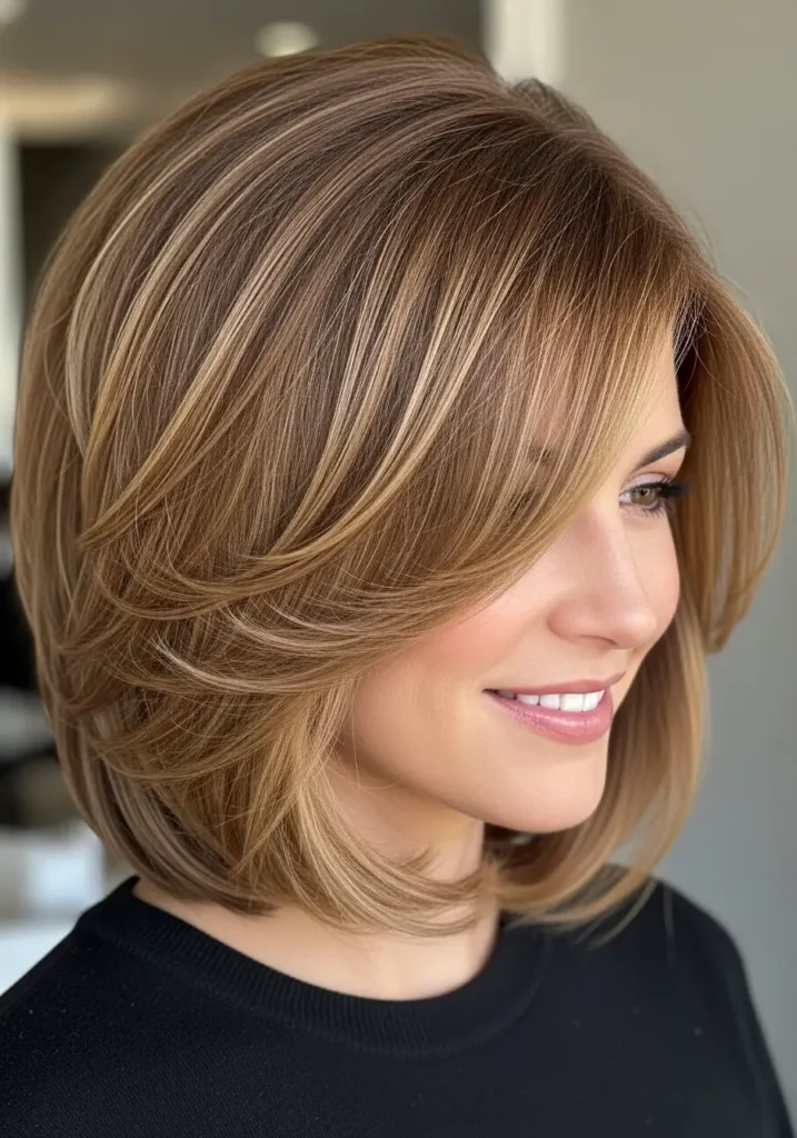 Soft Layered Bob