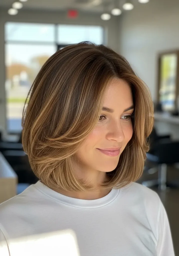 Soft Layered Bob