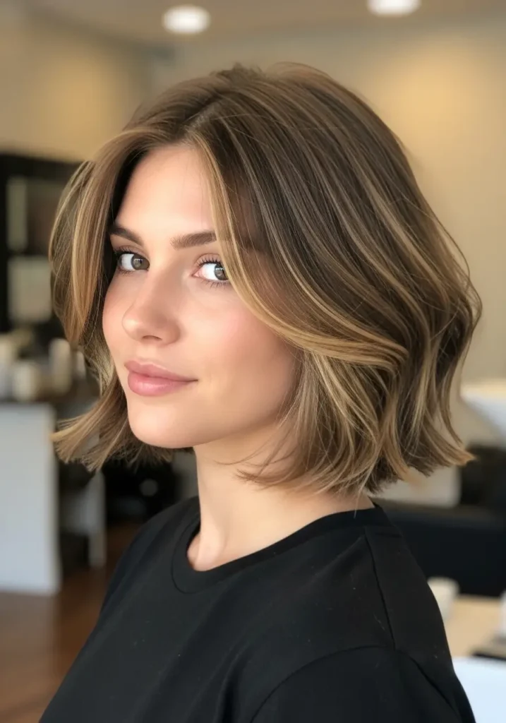 Soft Layered Textured Bob