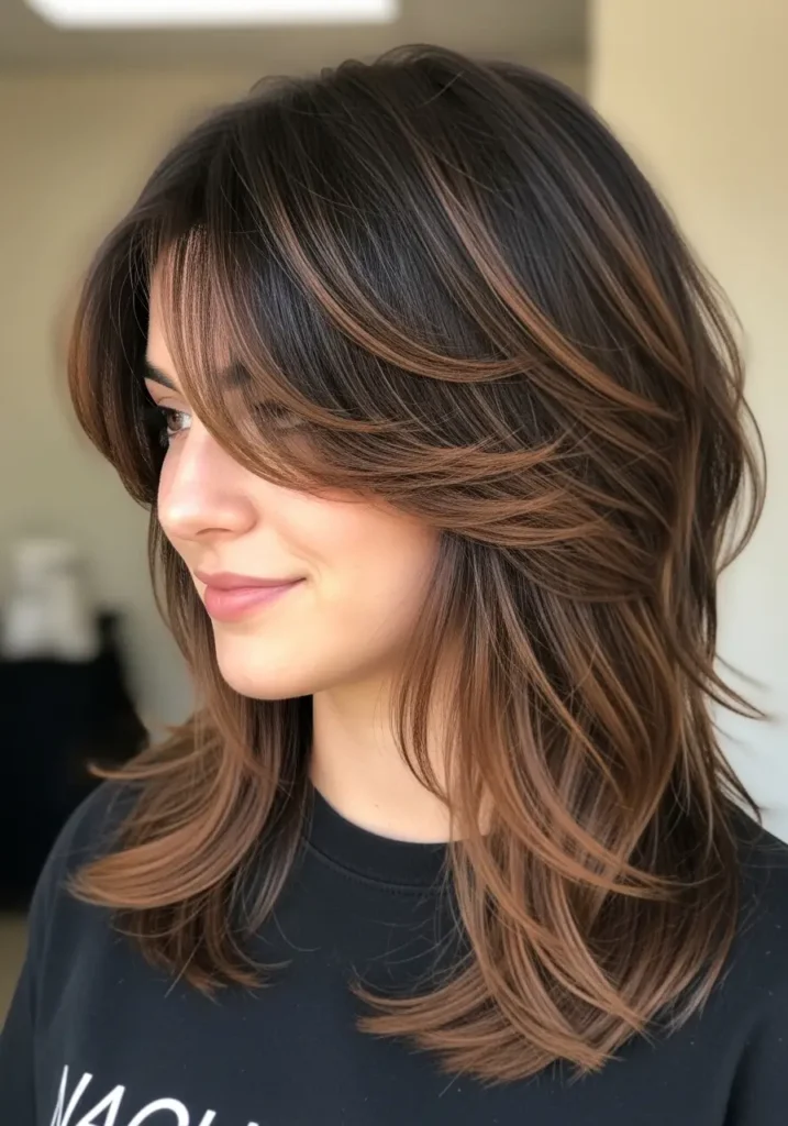 Soft Layered Wolf Cut