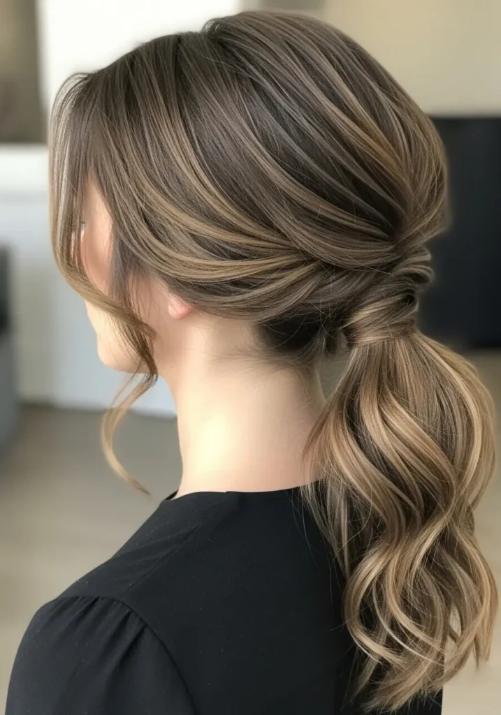 Soft Low Ponytail