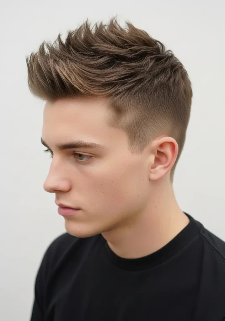 Soft Spiky Texture Cut