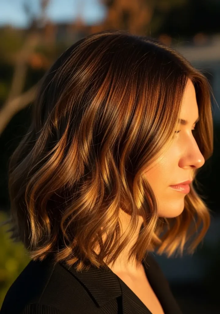 Sun-Kissed Bronze Highlights