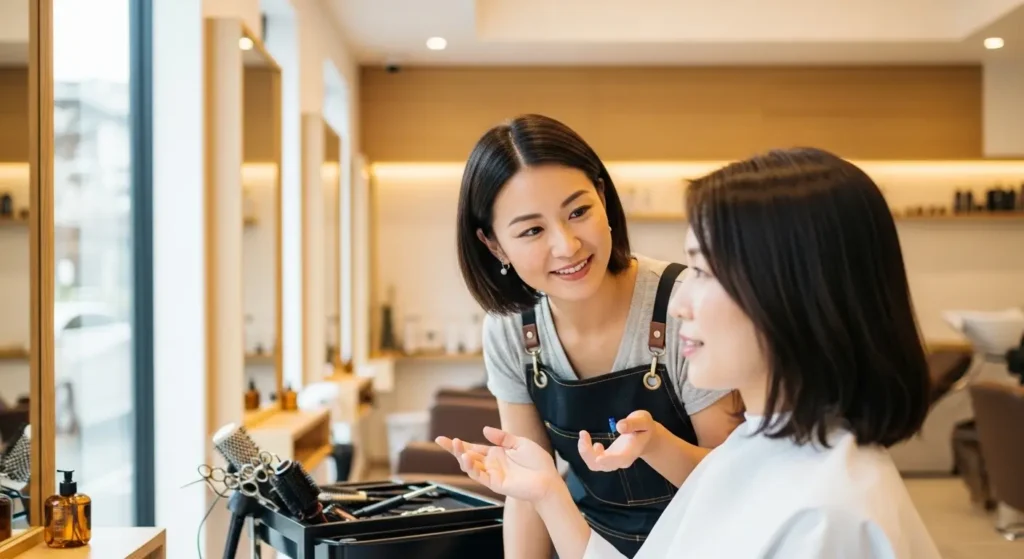 Talk openly with your Hairstylist