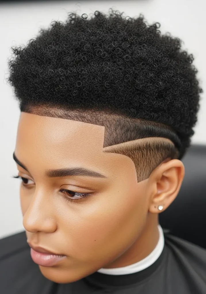 Teeny Weeny Afro with Clean Shape