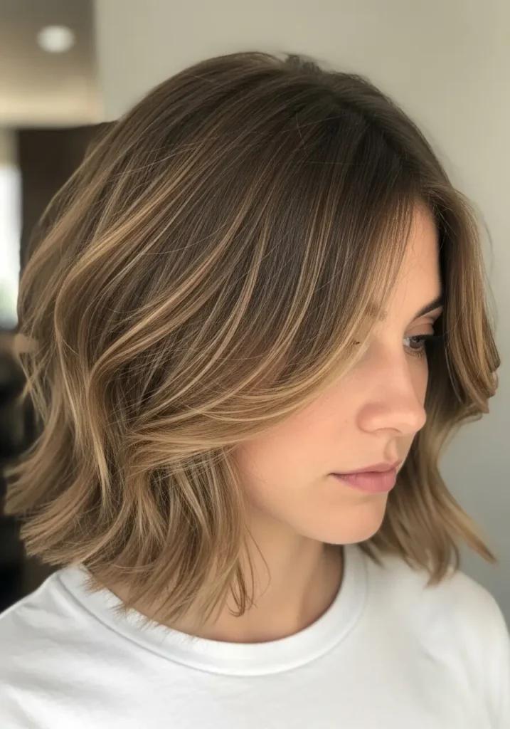 Textured Bob with Natural Movement