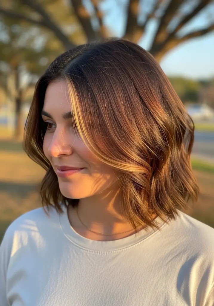 Textured Bob with Subtle Highlights