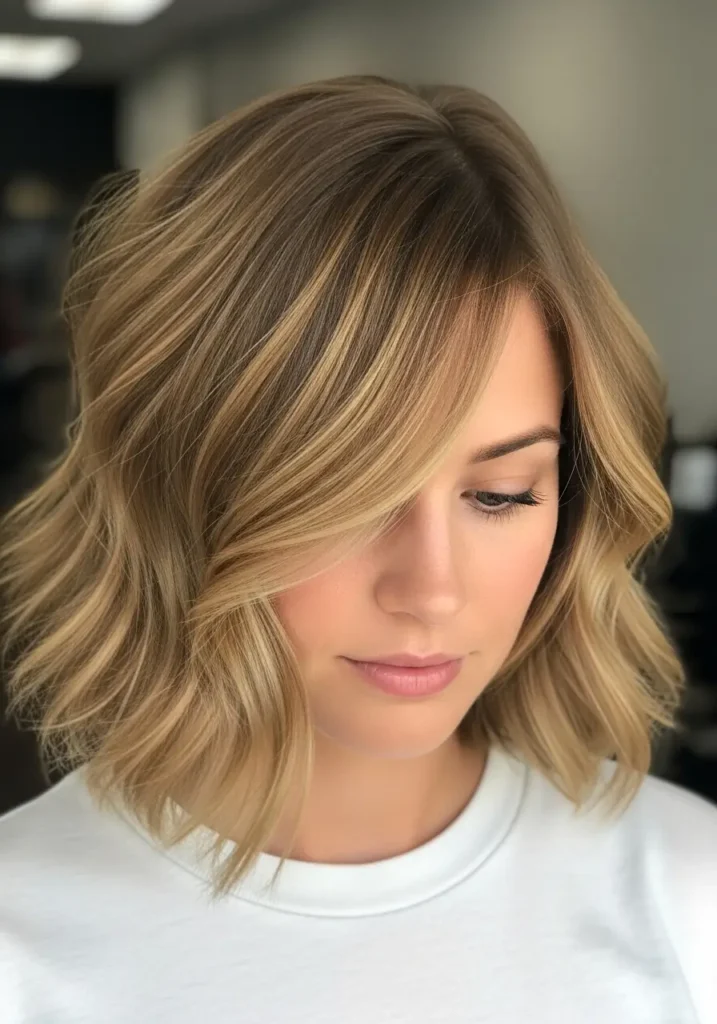 Textured Chin-Length Volume Bob