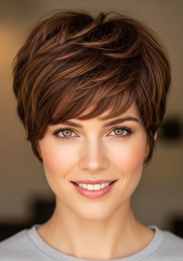 Textured Pixie Cut
