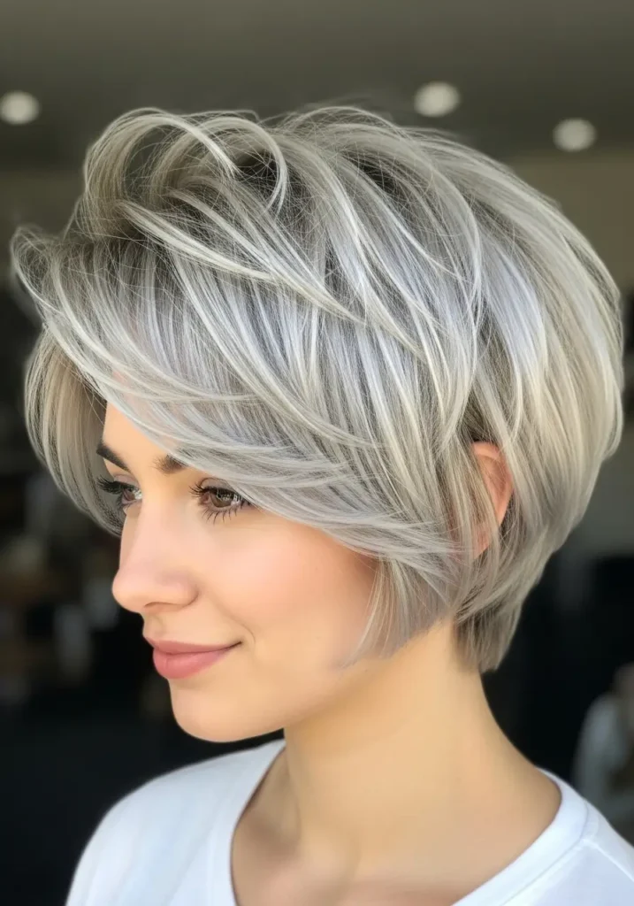 Textured Pixie Cut